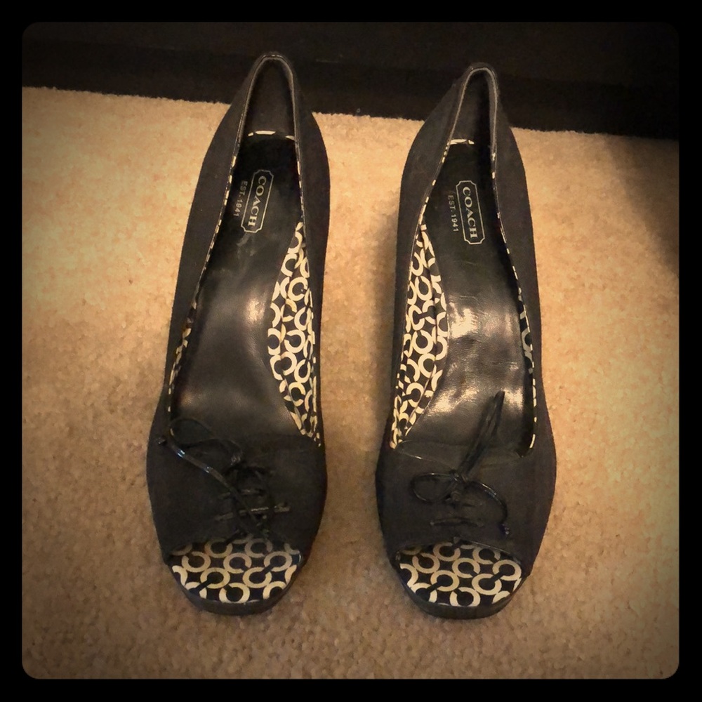 Authentic Coach heels